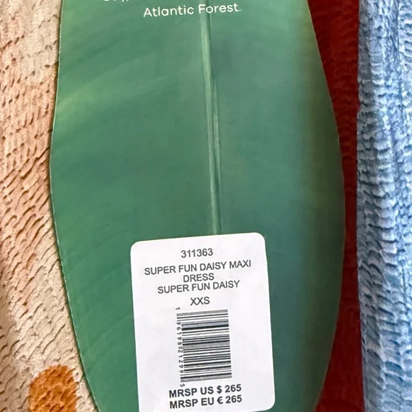 Rio Colorful Striped Floral Dress - Picture 9 of 9